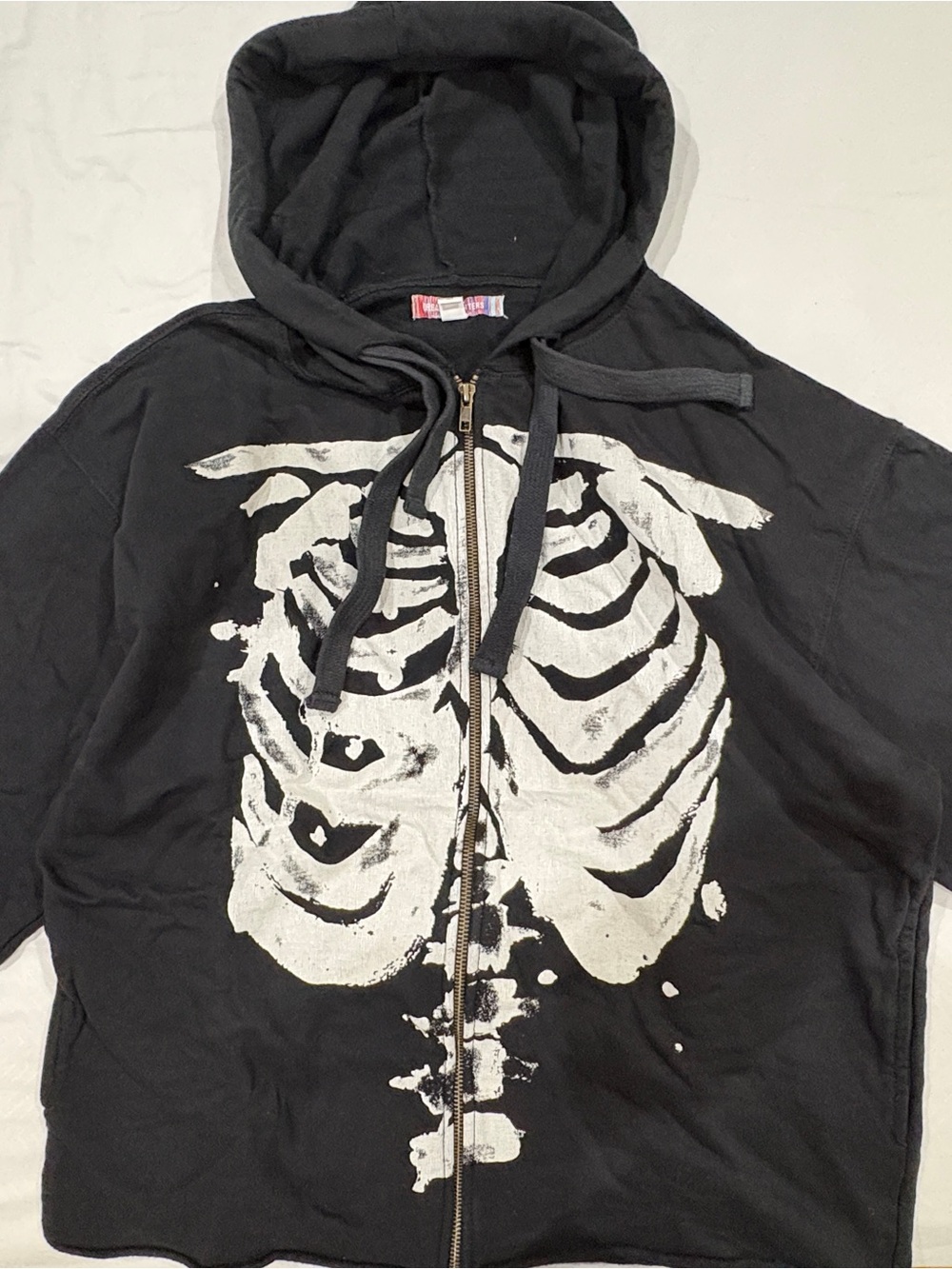 Like new Urban Outfitters skeleton zip-up sweatershirt (good for Halloween)